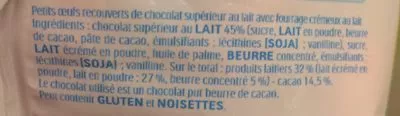 List of product ingredients Kinder mini eggs Ferrero, Kinder 250 g