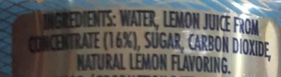Lista de ingredientes del producto S. pellegrino Lemon Juice 330ML San Pellegrino 