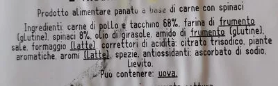 Liste des ingrédients du produit Spinacine AIA,  Veronesi 220 g