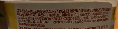 List of product ingredients Skyr Vanille Mila 150 g