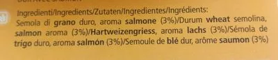 Lista de ingredientes del producto Tagliatelle au saumon  