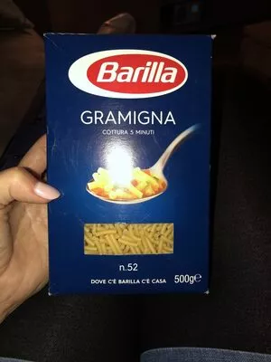 List of product ingredients Barilla Gramigna Barilla 