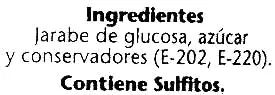 Liste des ingrédients du produit Caramelo Liquido Royal 400 g (neto)