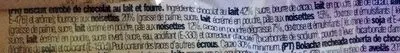 Liste des ingrédients du produit ChocoCrem Galetta Tirma 140 g