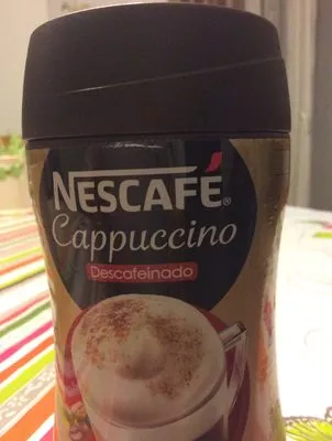 List of product ingredients Nescafé gold cappuccino descafeinado Nescafe 250g