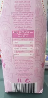 Lista de ingredientes del producto Or, Xata! light Polo 