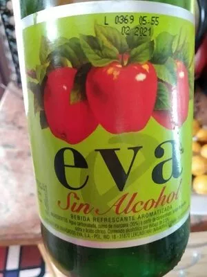 List of product ingredients Sidra Eva sin alcohol  