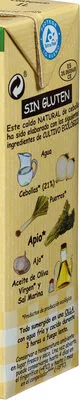 List of product ingredients Caldo de cebolla de cultivo ecológico 100% natural envase 1 l Aneto 1 l