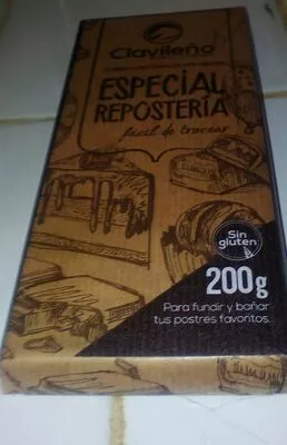 List of product ingredients Cobertura chocolate negro Clavileño 200 g