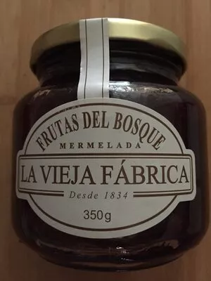 Lista de ingredientes del producto Mermelada de frutas del bosque La Vieja Fábrica 