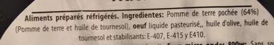 Lista de ingredientes del producto Tortilla Fraîche Nature Carrefour 500 g