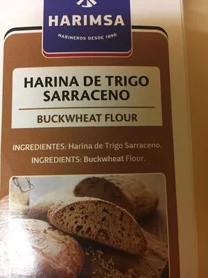 Lista de ingredientes del producto Harina de trigo sarraceno Harimsa 