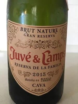 Liste des ingrédients du produit Cava Brut Nature Juvé & Camps 75 cl