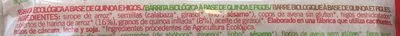 List of product ingredients Quinoa e Figos Siken, Diafarm Laboratorios 40g