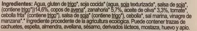 List of product ingredients Preparado vegetal soja con zanahoria Carrefour, Carrefour bio 160 g (2 x 80 g)