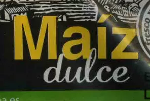 Lista de ingredientes del producto Maíz dulce fresco en mazorca Agro Mediterránea 2 mazorcas