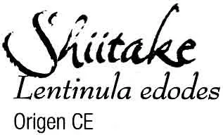 List of product ingredients Setas shiitake deshidratadas "Muiños Fungicultura" Muiños 25 g
