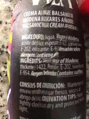 Lista de ingredientes del producto Vulpi0%  