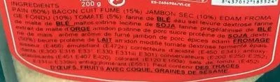 Liste des ingrédients du produit La Rosquita Serrana Mister Crock 200 g