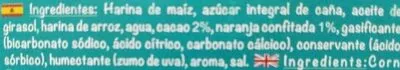Lista de ingredientes del producto Orange cake muuglu 
