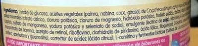 List of product ingredients AL110 Sense Lactosa Nestlé 