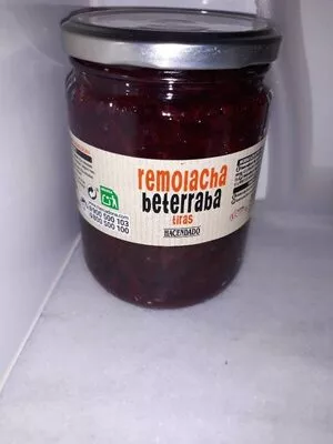 List of product ingredients Remolacha en tiras Hacendado 