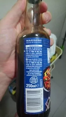 Lista de ingredientes del producto Salsa de soja dulce Hacendado 250 ml