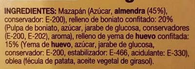 Lista de ingredientes del producto Pan de Cádiz Hacendado 