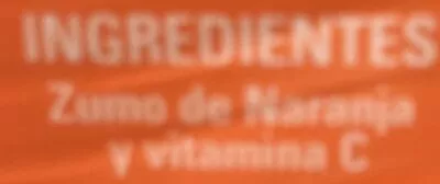 Lista de ingredientes del producto Zumo pura naranja Hacendado 1 l