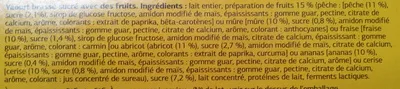 Liste des ingrédients du produit Yaourts aux Fruits (12 pots) Dia 1,5 kg [2 x (6 x 125 g)]