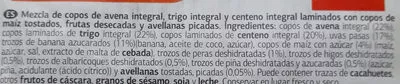 Liste des ingrédients du produit Dia Muesli De Frutas Dia 1 kg