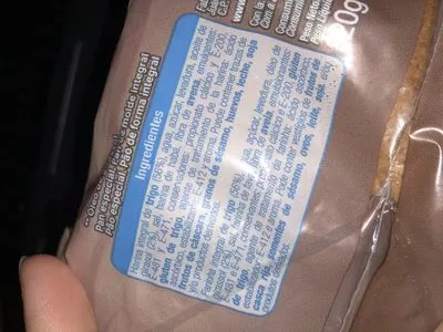 Lista de ingredientes del producto Pan de molde integral Alteza 820 g