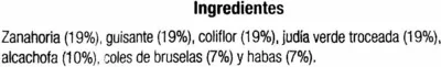 List of product ingredients Menestra de Verduras Alteza 400 g