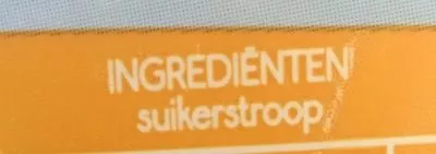 Lista de ingredientes del producto Schenkstroop Van Gilse 600 g