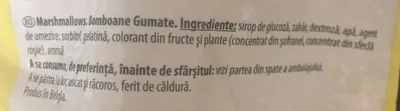 Lista de ingredientes del producto Mallows Katy 300 g