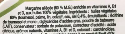 Liste des ingrédients du produit ProActiv essentiel - Margarine allégée Fruit d'Or ProActiv, proactiv, pro activ, proactiv essentiel 250 g