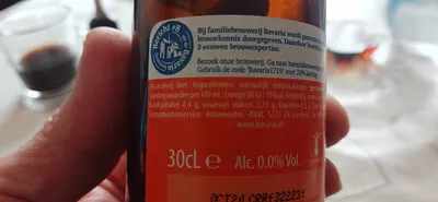 Lista de ingredientes del producto Bière IPA 0.0% Bavaria 30 cl
