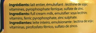 List of product ingredients Nido Fortifié Nestlé 975 g