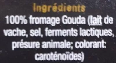 List of product ingredients Gouda Cheese Pop 65 g