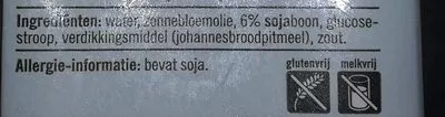 List of product ingredients Soja Keuken Albert Heijn 200 ml