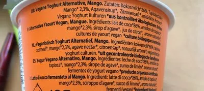 Liste des ingrédients du produit Happy Coco!, Mango Happy Coco 