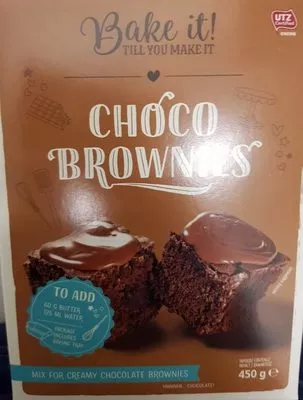 Lista de ingredientes del producto Choco brownies  