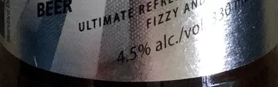 List of product ingredients Bière Cass 330 ml