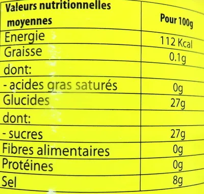 List of product ingredients Nuoc Châm Chay, sauce nems & rouleaux de printemps Mont Asie, T & T Foods 250 ml