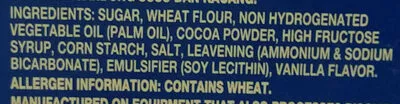 Lista de ingredientes del producto Oreo Chocolate Sandwich Biscuits โอรีโอ, Oreo 274 g