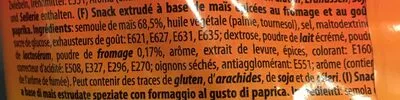 Liste des ingrédients du produit Snack Spicy Cheese Balls Im 125g Beutel Von Snackline Snackline 125g