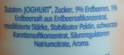 List of product ingredients Cremiger Erdbeer Traum Schärdinger 400 g