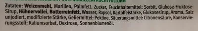 List of product ingredients 4 Linzer-Augen Budget, Spar 225g