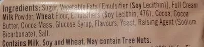 Liste des ingrédients du produit KitKat Gold Nestlé 