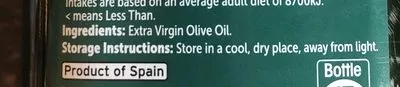 Liste des ingrédients du produit Extra virgin olive oil Woolworths 